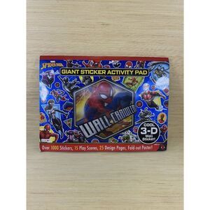 Marvel Spider-Man Giant Sticker Activity Pad By Bendon 1000+ Stickers